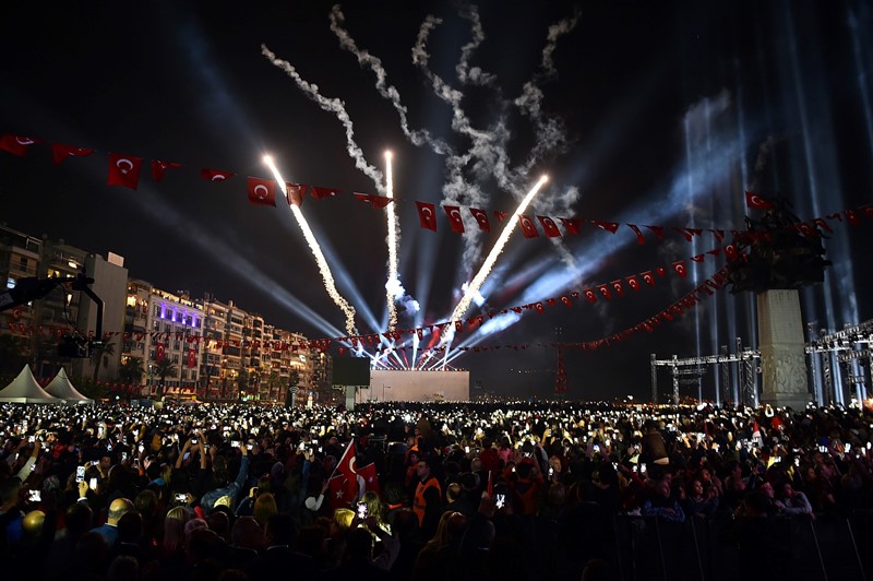 Cumhuriyet coşkusuna muhteşem final