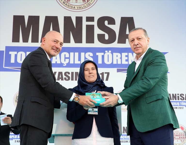 Cumhurbaşkanı Erdoğan Manisa'da
