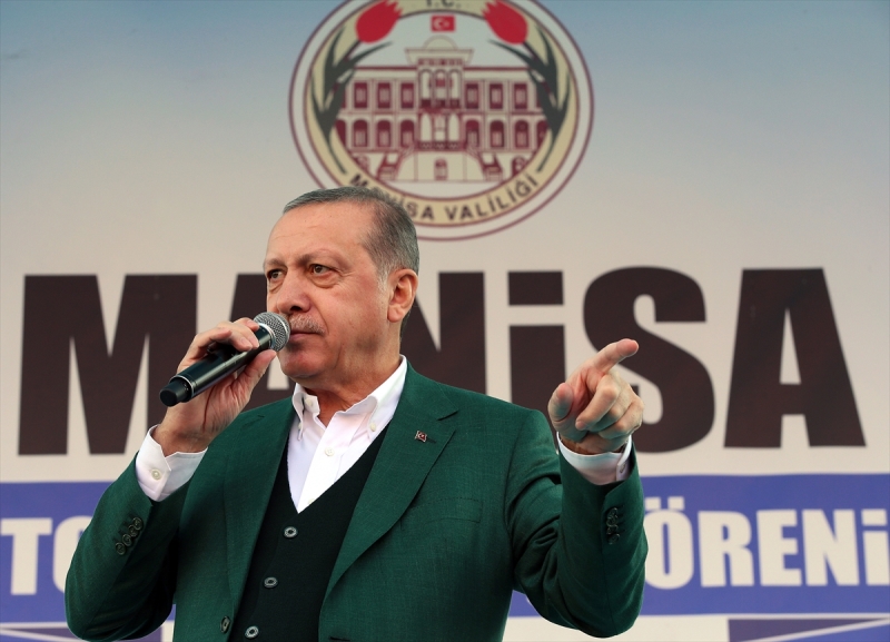 Cumhurbaşkanı Erdoğan Manisa'da