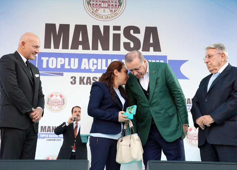 Cumhurbaşkanı Erdoğan Manisa'da