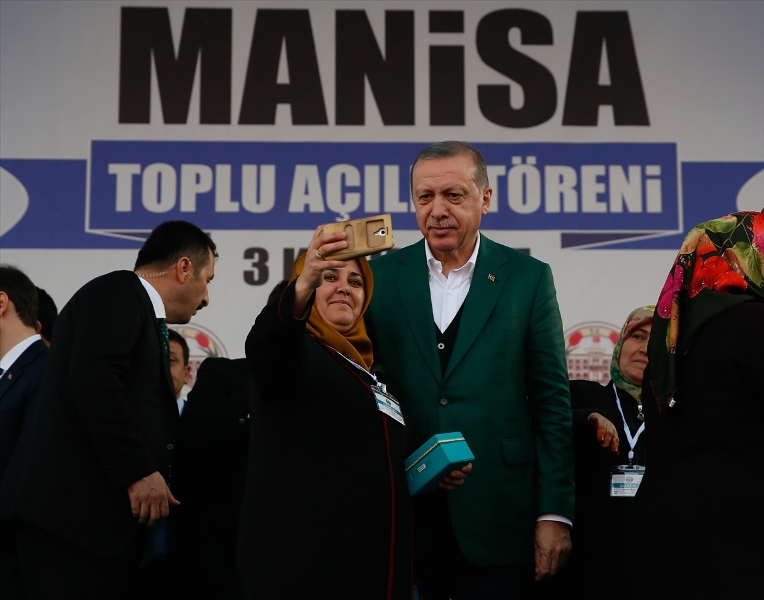 Cumhurbaşkanı Erdoğan Manisa'da