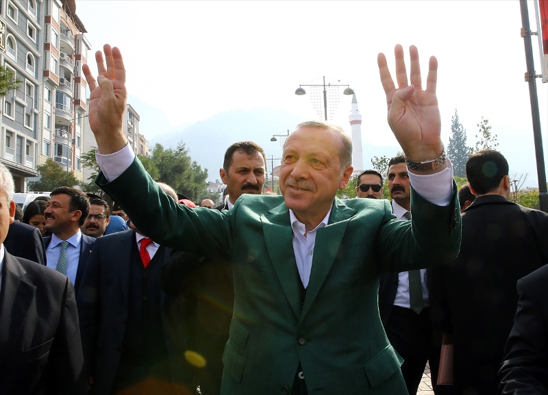 Cumhurbaşkanı Erdoğan Manisa'da