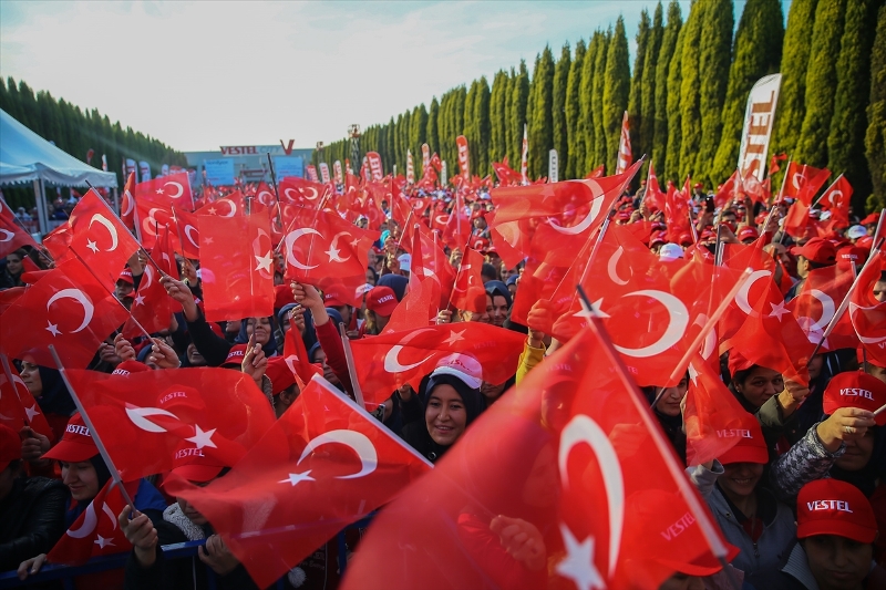 Cumhurbaşkanı Erdoğan Manisa'da
