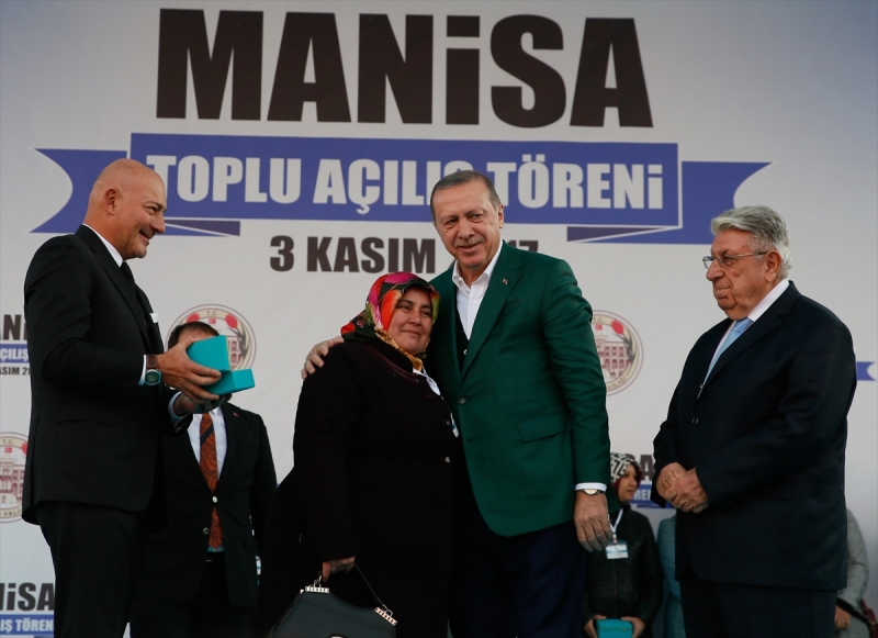 Cumhurbaşkanı Erdoğan Manisa'da