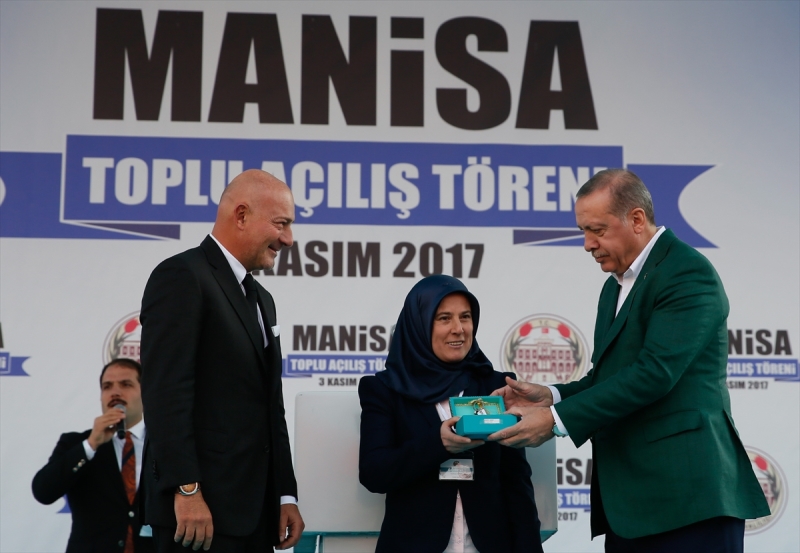 Cumhurbaşkanı Erdoğan Manisa'da