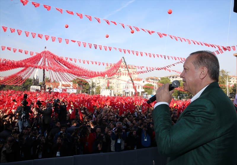 Cumhurbaşkanı Erdoğan Manisa'da