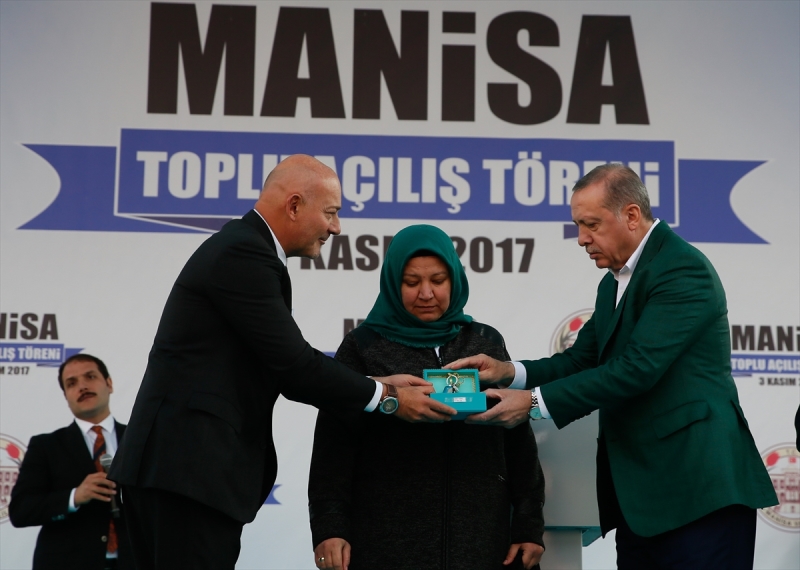 Cumhurbaşkanı Erdoğan Manisa'da