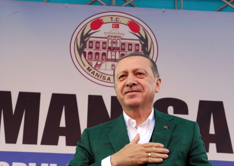 Cumhurbaşkanı Erdoğan Manisa'da