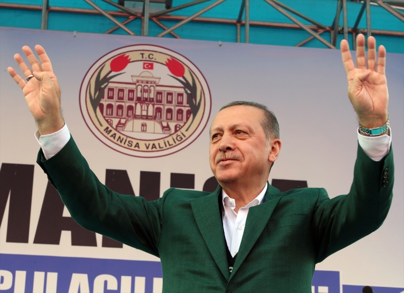 Cumhurbaşkanı Erdoğan Manisa'da