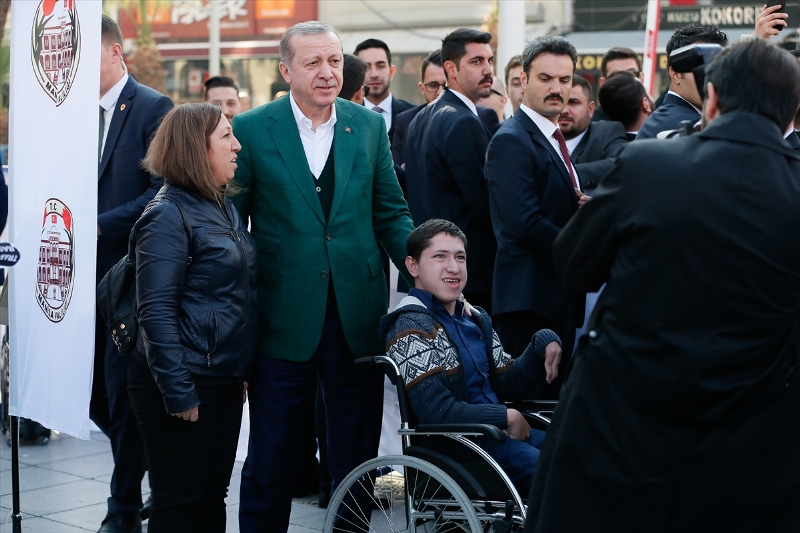 Cumhurbaşkanı Erdoğan Manisa'da