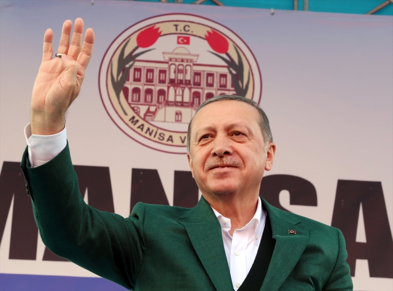 Cumhurbaşkanı Erdoğan Manisa'da