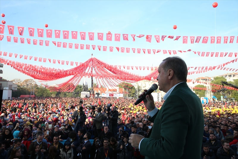 Cumhurbaşkanı Erdoğan Manisa'da