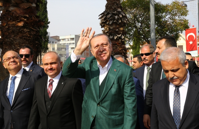 Cumhurbaşkanı Erdoğan Manisa'da