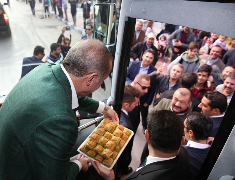 Cumhurbaşkanı Erdoğan Manisa'da