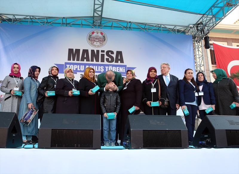 Cumhurbaşkanı Erdoğan Manisa'da