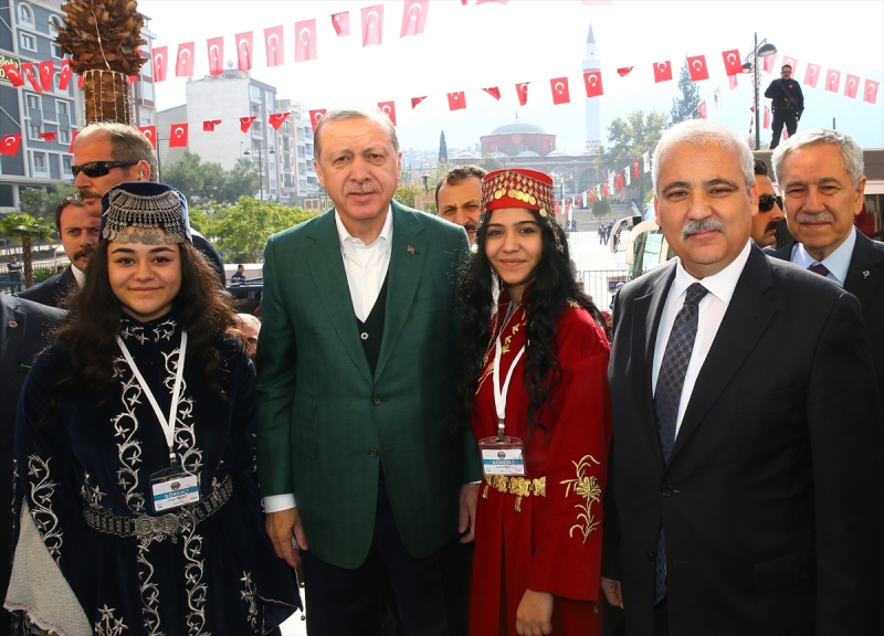 Cumhurbaşkanı Erdoğan Manisa'da