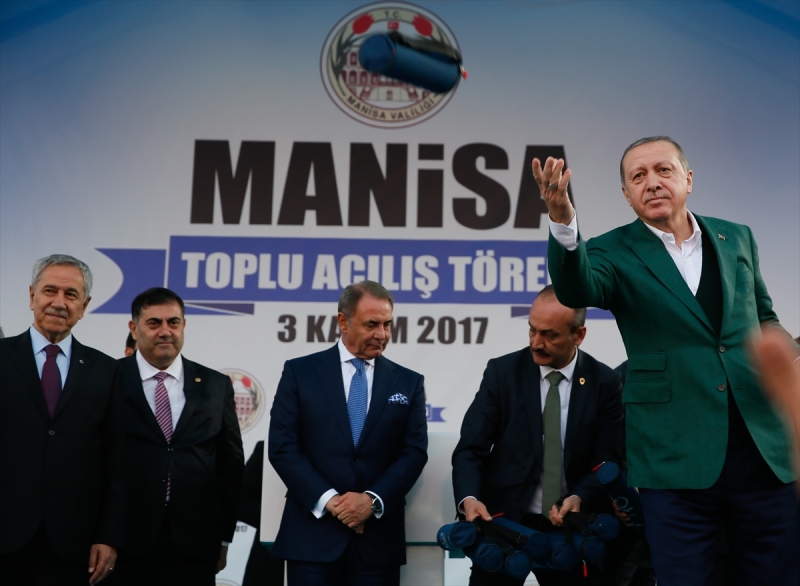 Cumhurbaşkanı Erdoğan Manisa'da