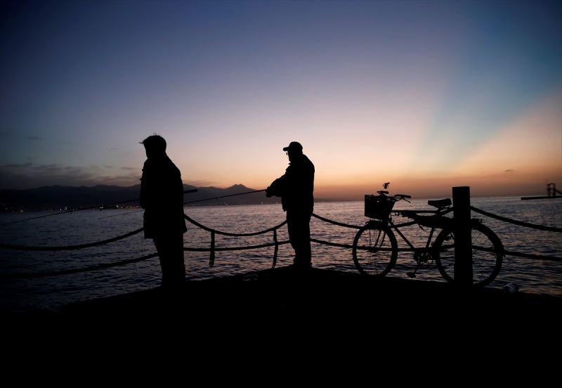 İzmir'de akşam güzelliği