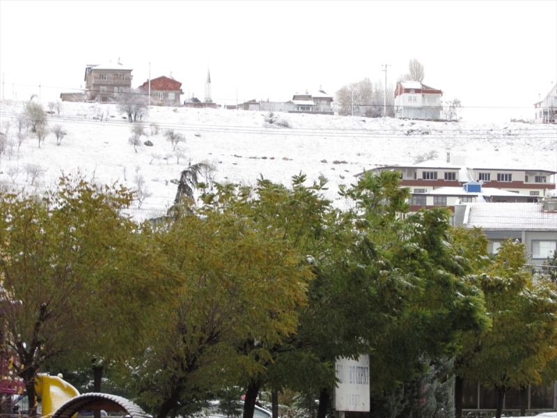 Ege'den kar manzaraları