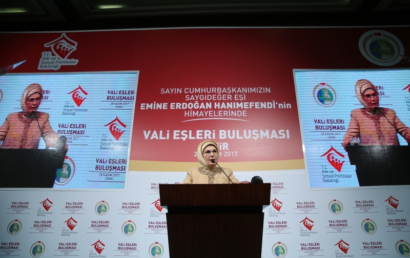 Emine Erdoğan İzmir'de