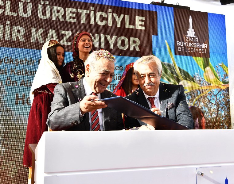 Gödence'de zeytinyağı bayramı