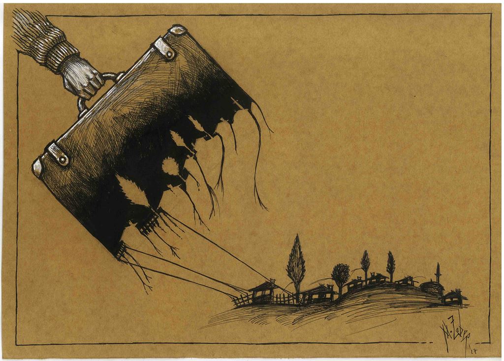 Bayraklı’nın karikatürleri beğeni topluyor