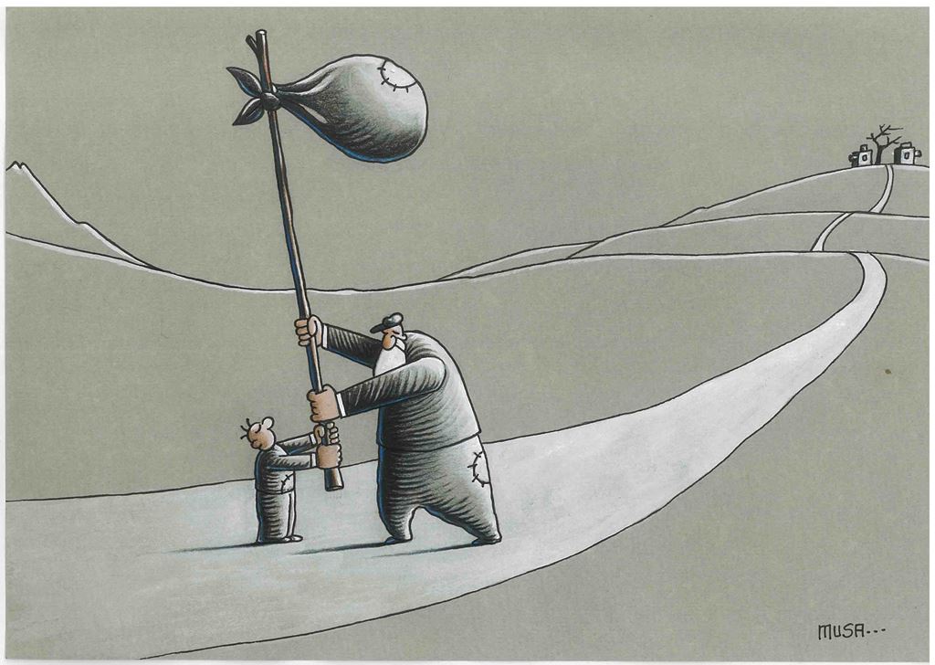 Bayraklı’nın karikatürleri beğeni topluyor
