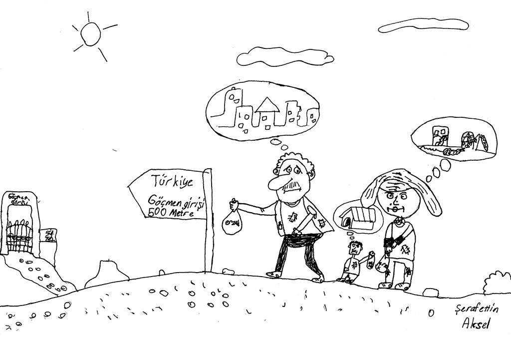 Bayraklı’nın karikatürleri beğeni topluyor