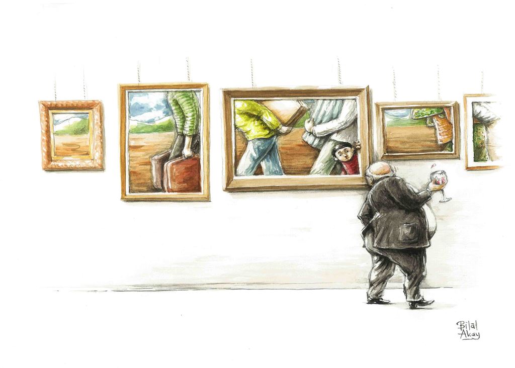 Bayraklı’nın karikatürleri beğeni topluyor