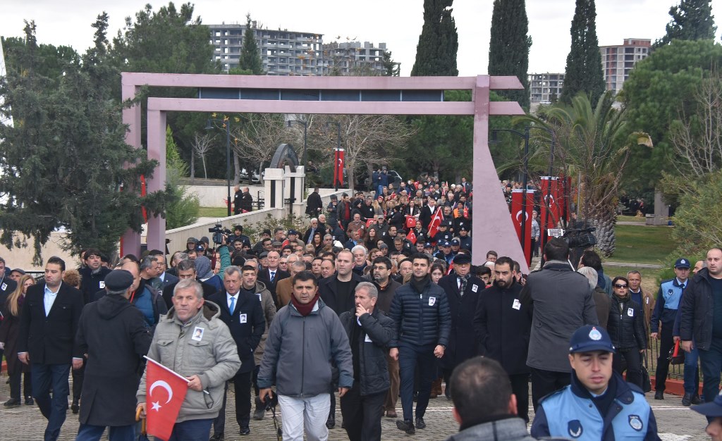 Devrim şehitleri anıldı