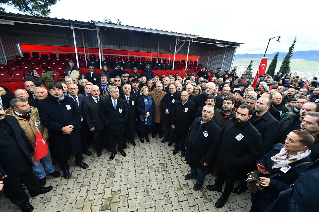 Devrim şehitleri anıldı