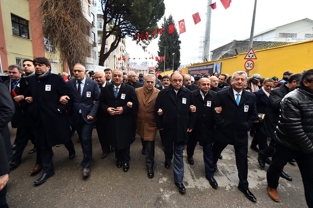 Devrim şehitleri anıldı
