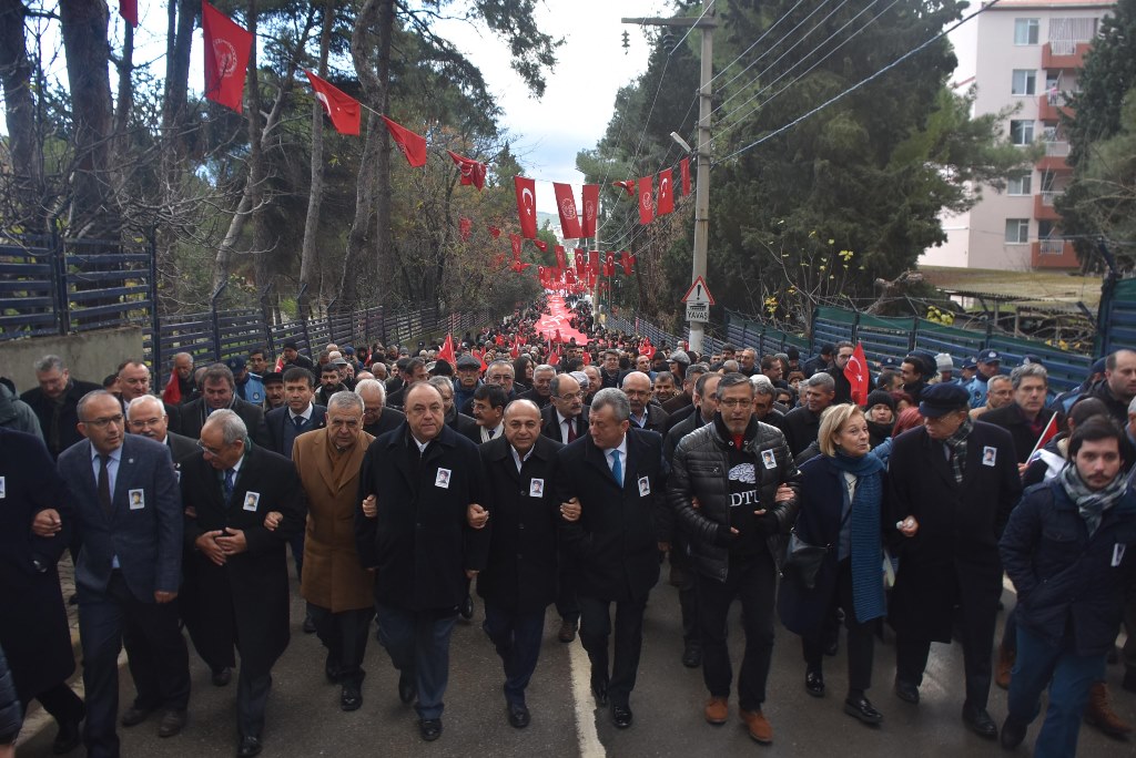 Devrim şehitleri anıldı