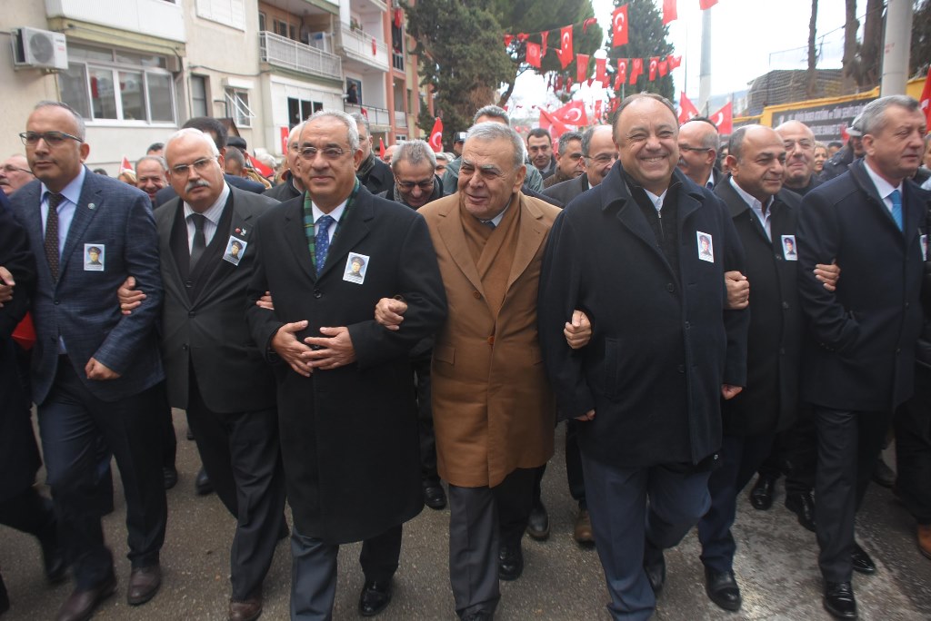 Devrim şehitleri anıldı