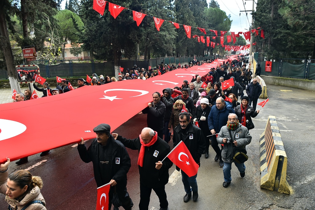 Devrim şehitleri anıldı