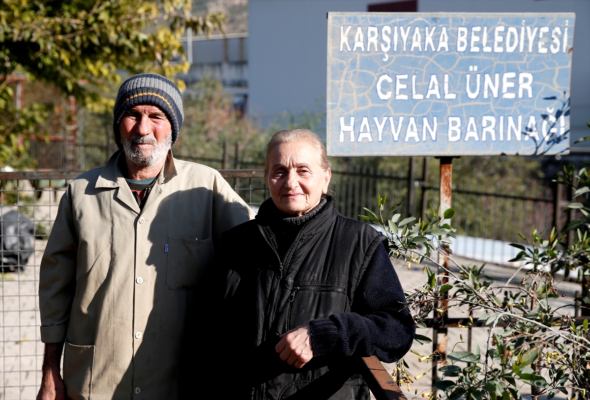 Sokak hayvanlarının fedakar dostu
