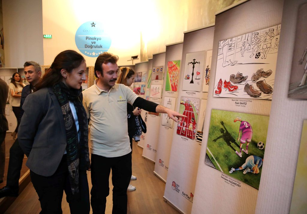 Ödüllü Karikatürler Çocuk Müzesi’nde