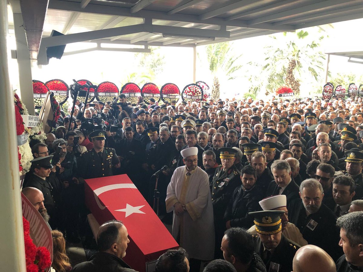 Şehit Pilot Yüzbaşı Karaman son yolculuğuna uğurlandı