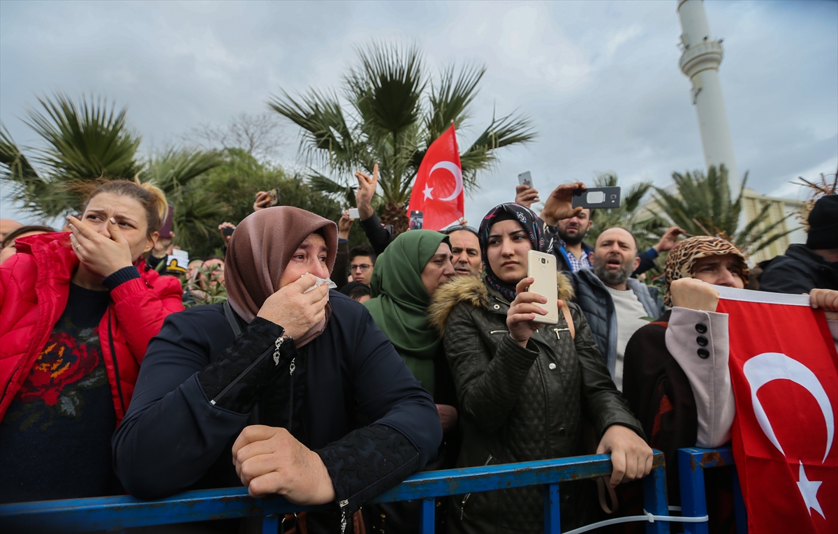 Şehit Pilot Yüzbaşı Karaman son yolculuğuna uğurlandı