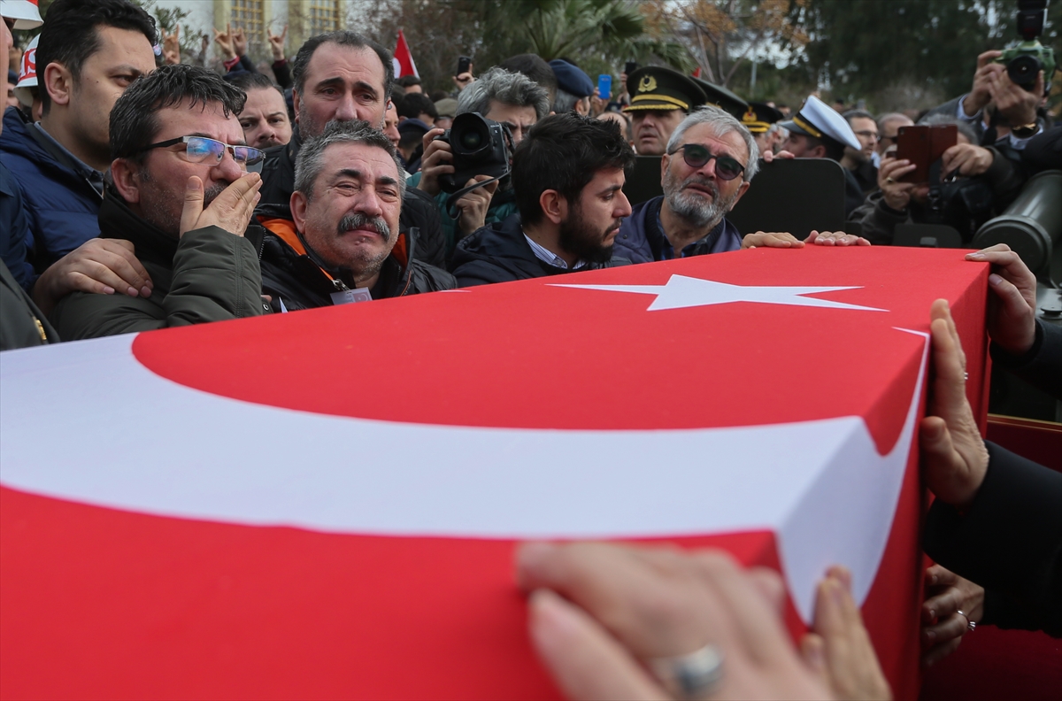 Şehit Pilot Yüzbaşı Karaman son yolculuğuna uğurlandı