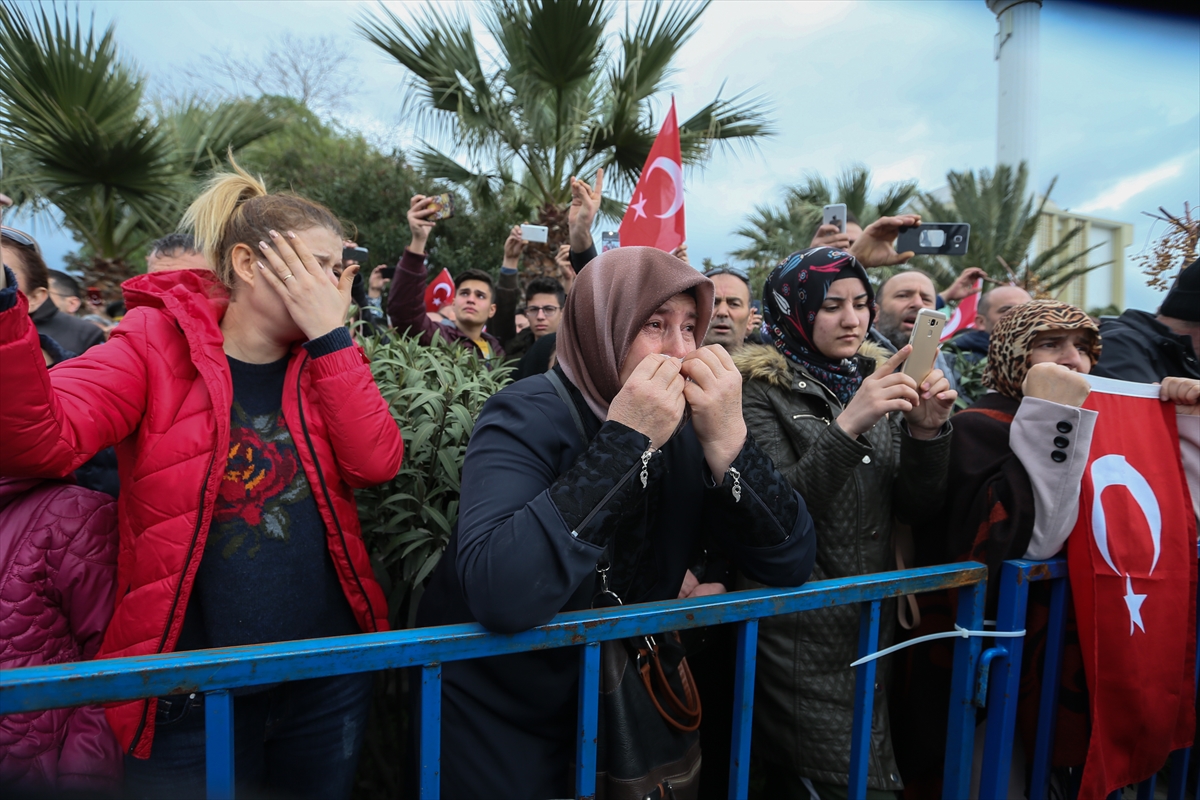 Şehit Pilot Yüzbaşı Karaman son yolculuğuna uğurlandı
