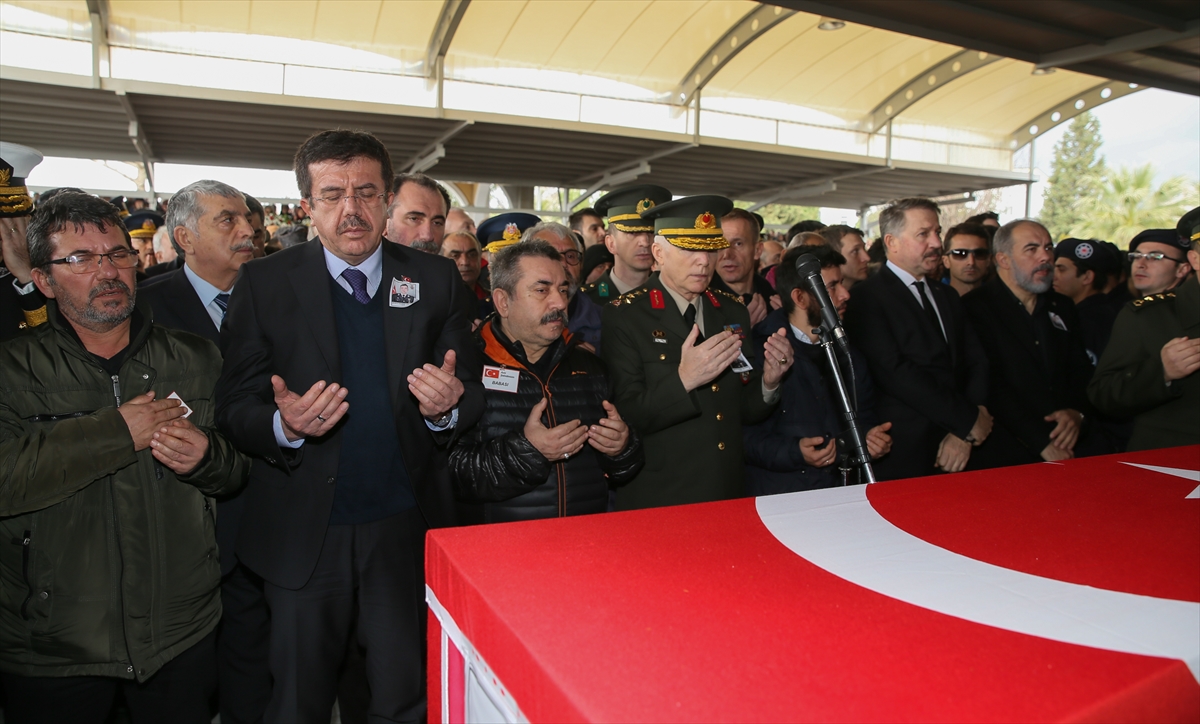 Şehit Pilot Yüzbaşı Karaman son yolculuğuna uğurlandı