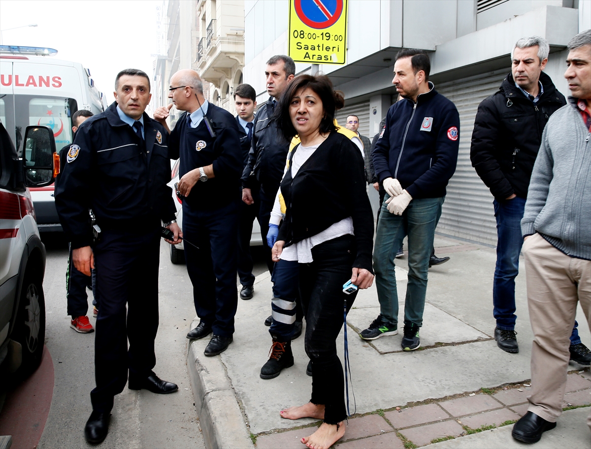 Otelde yangın dehşeti