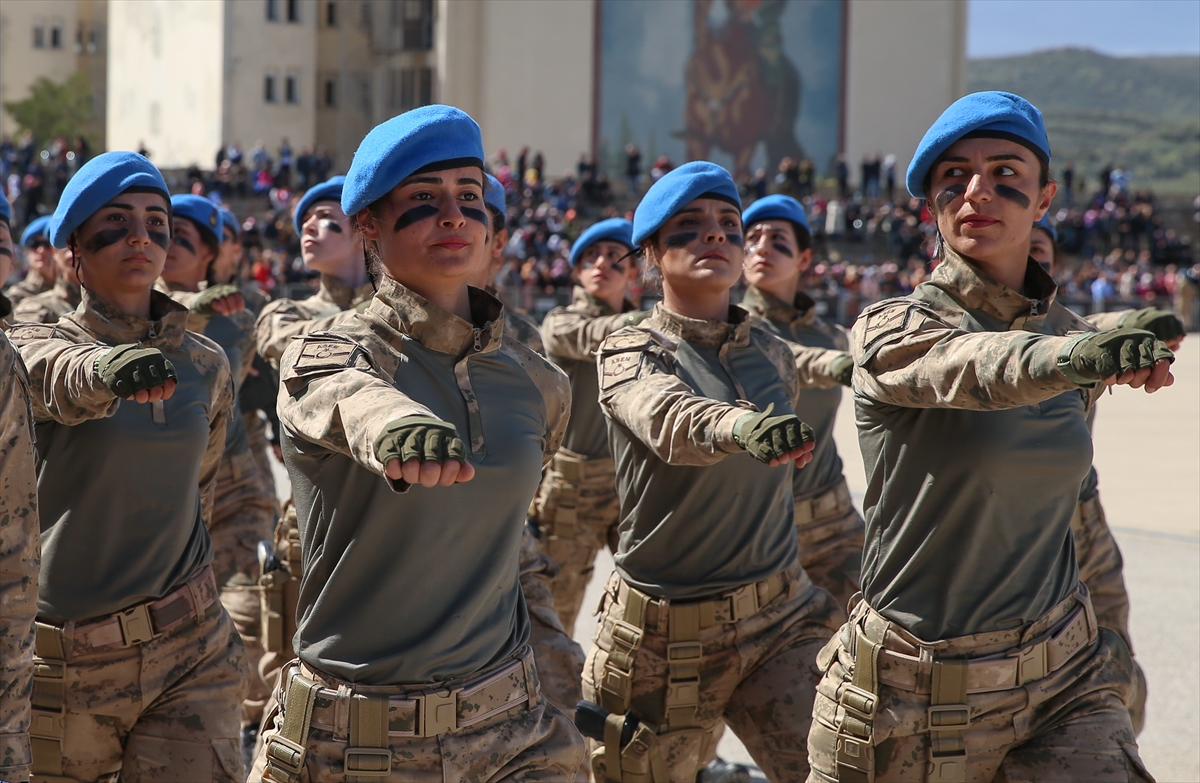 'Teröristlerin kabusu' uzman erbaşlar yemin etti