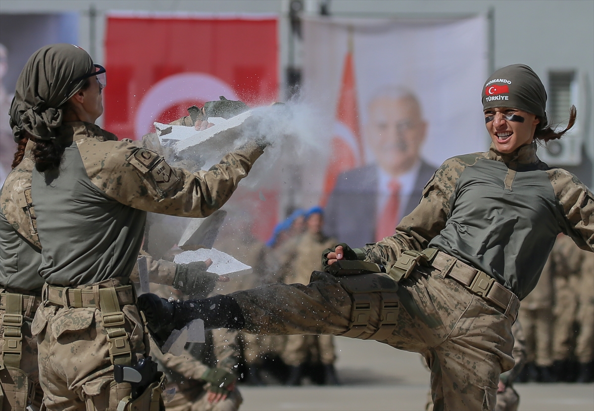'Teröristlerin kabusu' uzman erbaşlar yemin etti