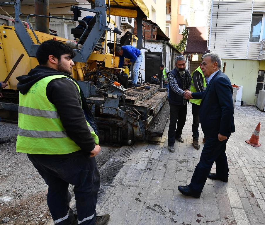 Başkan Kocaoğlu'ndan 'Toptan' teftiş