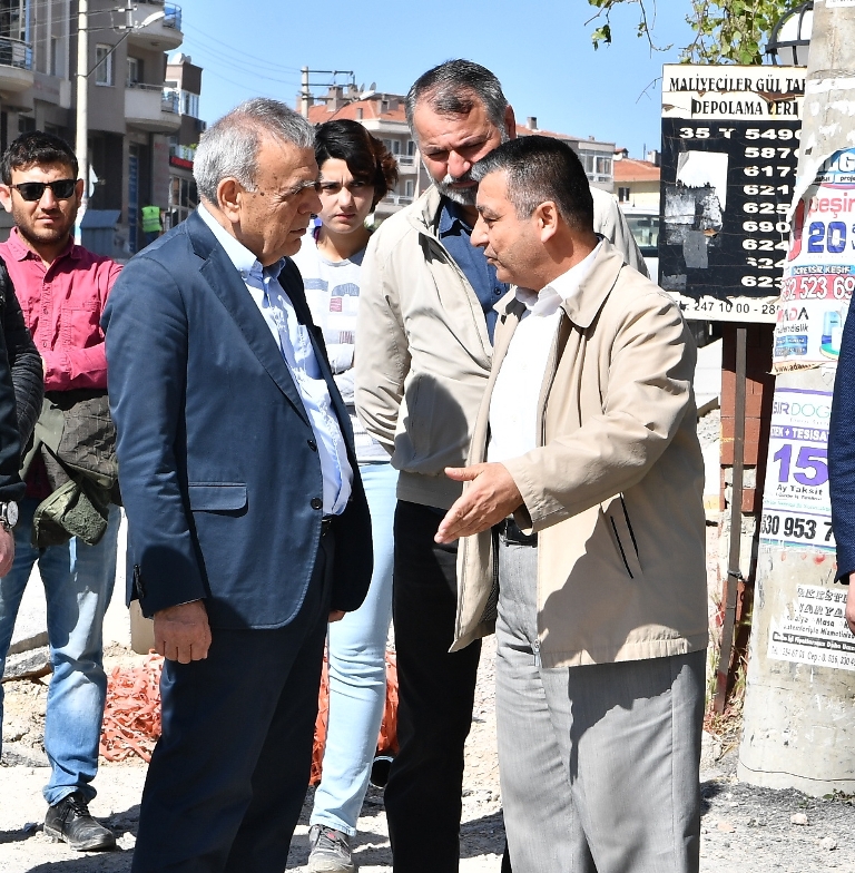 Başkan Kocaoğlu'ndan 'Toptan' teftiş