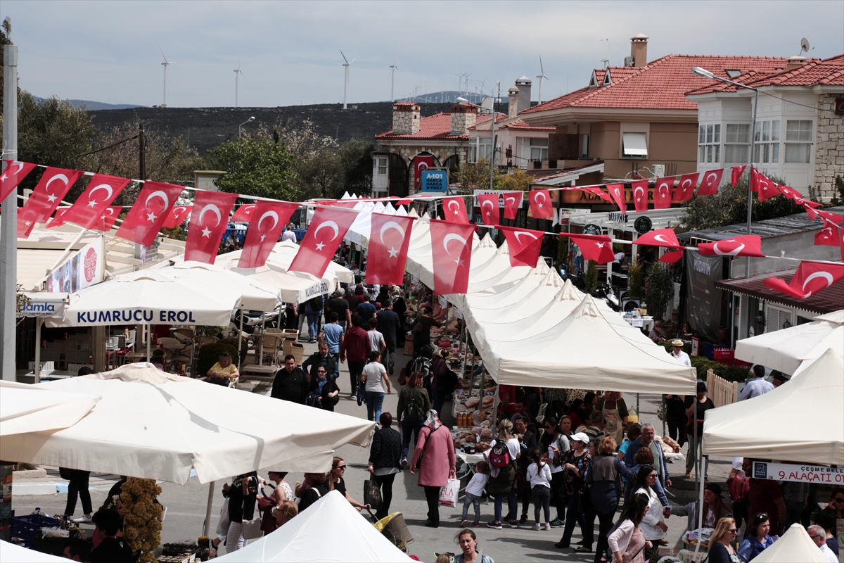 9. Alaçatı Ot Festivali'nden renkli görüntüler