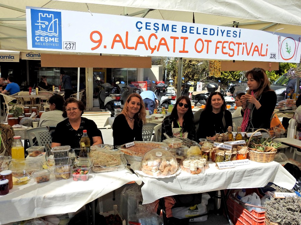 9. Alaçatı Ot Festivali'nden renkli görüntüler