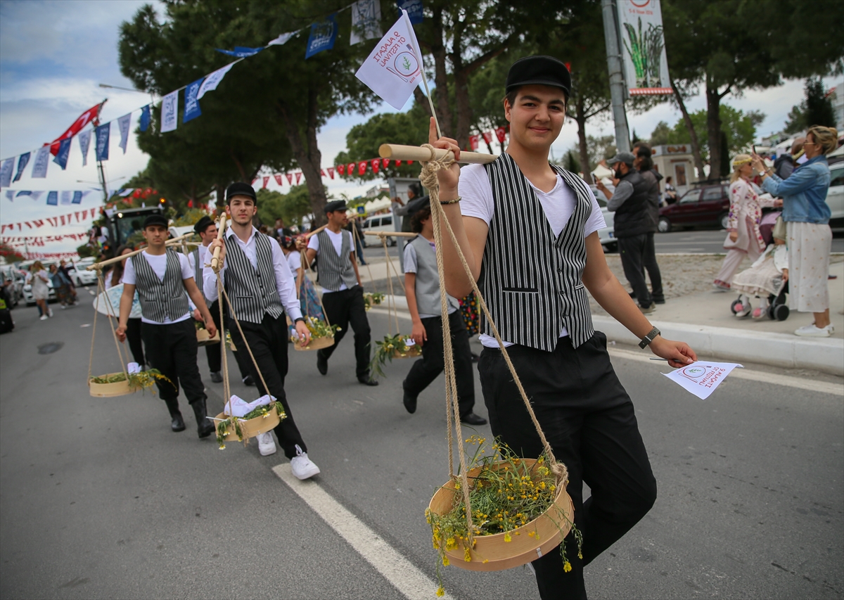 9. Alaçatı Ot Festivali'nden renkli görüntüler